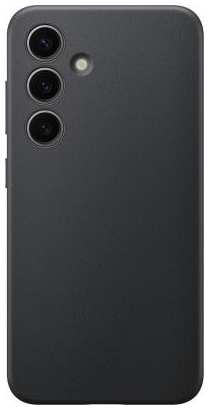 Чехол (клип-кейс) Samsung для Samsung Galaxy S24 Vegan Leather Case S24 черный (GP-FPS921HCABR) 2034983384