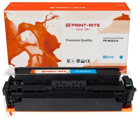 Картридж лазерный Print-Rite TFHBKPCPU1J PR-W2031A W2031A (2100стр.) для HP Color LaserJet M454nw/dn/dw/ Pro, MFP M479dw/fdn/fdw