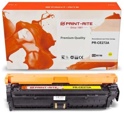 Картридж лазерный Print-Rite TRH863CPU1J PR-CE272A CE272A желтый (15000стр.) для HP LJ Ent CP5525 2034984154