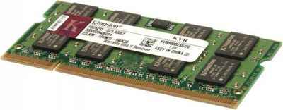 Оперативная память для ноутбука 2Gb (1x2Gb) PC2-6400 800MHz DDR2 SO-DIMM CL6 Kingston KVR800D2S6/2G