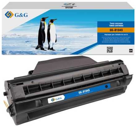 Картридж лазерный G&G GG-D104S черный (1500стр.) для Samsung ML-1660K, ML-1665K, 1661K, ML-1660, ML-1665, ML-1865W, ML-1666, ML-1860, ML-1673, ML 2034987878