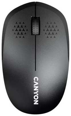 CANYON MW-04, Bluetooth Wireless optical mouse with 3 buttons, DPI 1200 , with1pc AA canyon turbo Alkaline battery,Black, 103*61*38.5mm, 0.047kg 2034988000