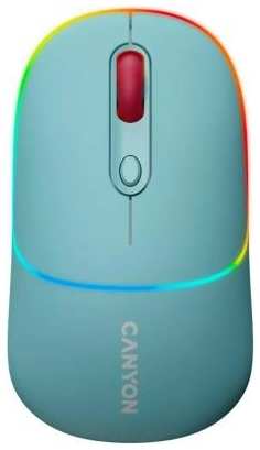 CANYON MW-22, 2 in 1 Wireless optical mouse with 4 buttons,Silent switch for right/left keys,DPI 800/1200/1600, 2 mode(BT/ 2.4GHz), 650mAh Li-poly ba 2034988001