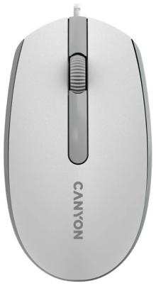 Canyon Wired optical mouse with 3 buttons, DPI 1000, with 1.5M USB cable, 65*115*40mm, 0.1kg