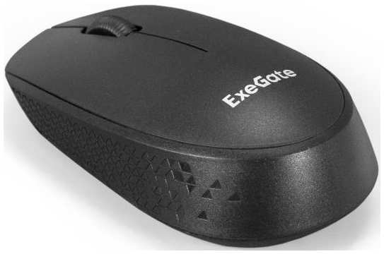 Exegate EX295309RUS Беспроводная мышь ExeGate Professional Standard SR-9038 (радиоканал 2,4 ГГц, USB, оптическая, 1200dpi, 3 кнопки и колесо прокрутки 2034988463