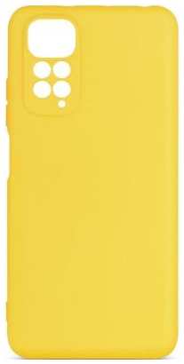 Чехол (клип-кейс) DF для Xiaomi Redmi Note 11/11s xiCase-61 желтый (XICASE-61 (YELLOW)) 2034988841