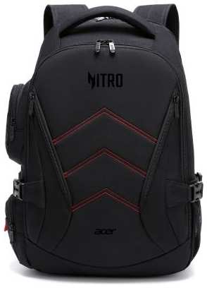 Рюкзак для ноутбука 15.6 Acer Nitro OBG313 черный/красный полиэстер (ZL.BAGEE.00G) 2034989791