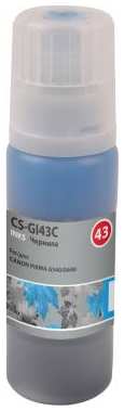 Чернила Cactus CS-GI43C GI-43 голубой60мл для Canon Pixma G640/G540 2034989897