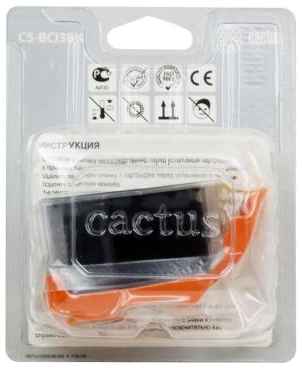 Картридж Cactus CS-BCI3BK для Canon BJC-3000/ BJC-6000/ BJC-6100/ BJC-6200/ BJC-6200S; S400/ S450; i560/ i560S/ i860/ i865; C100; MP390/ MPC400/ MP70