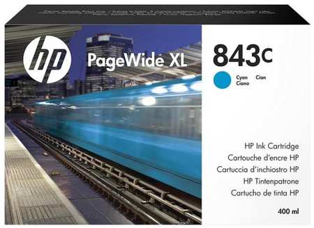 Картридж HP 843C C1Q66A для HP PageWide XL голубой 203504856