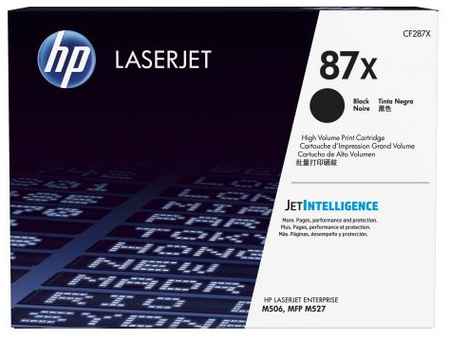 Картридж HP 87X CF287XC для HP LaserJet Enterprise M506 M527 черный 203504897