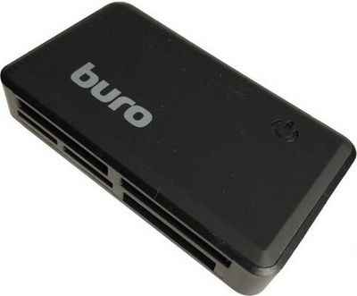 Картридер внешний Buro BU-CR-151 USB2.0 черный 203509350