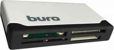 Картридер внешний Buro BU-CR-2102 USB2.0 белый 203509352