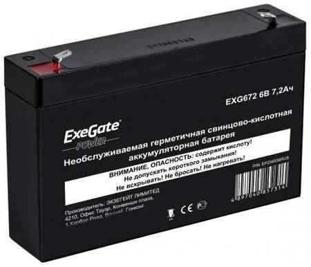 Батарея Exegate 6V 7.2Ah EXG672 EP234536RUS 203533924