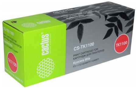 Картридж Cactus CS-TK1100 для Kyocera Mita FS-1110/1024MFP/1124MFP 2100стр