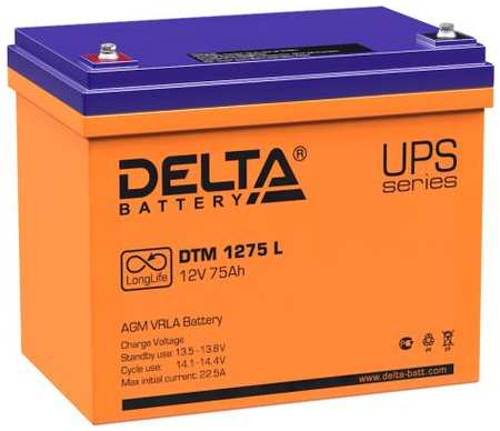 Батарея Delta DTM 1275 L 75Ач 12В 203558426