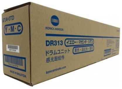 Фотобарабан Konica Minolta DR-313 Y/M/C для bizhub C308/C368 цветной A7U40TD