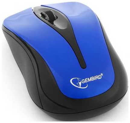 Мышь беспроводная Gembird MUSW-325-B Blue синий USB 203599947