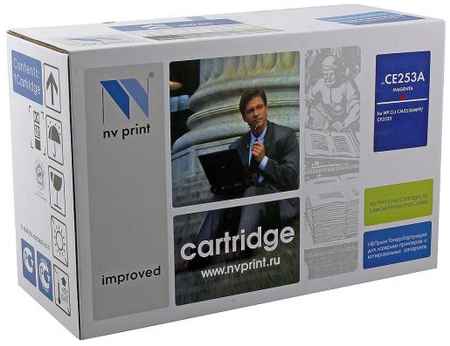Картридж NV-Print CE253A пурпурный для HP Color LJ CM3530 CP3525dn 203758520