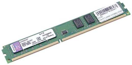 Оперативная память 2Gb PC3-10600 1333MHz DDR3 DIMM Kingston KVR1333D3N9/2G 203798051