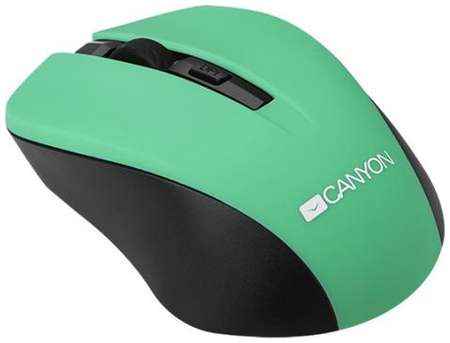 Мышь беспроводная Canyon CNE-CMSW1GR зелёный USB