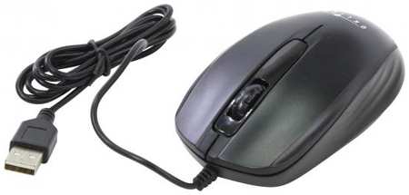 Мышь проводная Oklick 195M чёрный USB 203940516