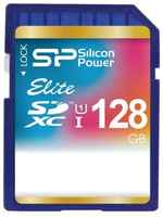 Карта памяти SDXC 128GB Class 10 Silicon Power Elite UHS-I SP128GBSDXAU1V10