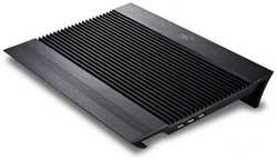Подставка для ноутбука 17 Deepcool N8 BLACK 380x278x55mm 2xUSB 1244g 25dB черный