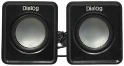 Колонки Dialog Colibri AC-02UP 6W USB черный (Colibri AC-04UP)