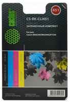 Заправка Cactus CS-RK-CLI451 для Canon MG 6340 / 5440 / IP7240 цветной 3x30мл