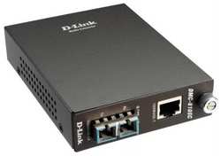Медиаконвертер D-LINK DMC-810SC/B8A 1000Base-T Gigabit Twisted-pair to 1000Base-LX Gigabit Fiber Single-mode Fiber
