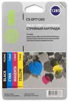 Струйный картридж Cactus CS-EPT1285 цветной для Epson Stylus S225/BX305 215стр. 4шт