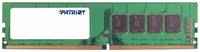 Оперативная память для компьютера 4Gb (1x4Gb) PC3-19200 2400MHz DDR4 DIMM CL17 Patriot PSD44G240081