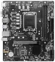 Материнская плата MSI PRO B760M-E DDR4 Socket 1700 B760 2xDDR4 1xPCI-E 16x 1xPCI-E 1x 4xSATA III mATX Retail