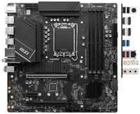 Материнская плата MSI PRO B760M-A WIFI DDR4 Socket 1700 B760 4xDDR4 2xPCI-E 16x 1xPCI-E 1x 4xSATA III mATX Retail