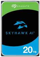 Жесткий диск Seagate SkyHawk AI ST20000VE002 20TB, 3.5, 7200 RPM, SATA-III, 512e, 256MB, для систем видеонаблюдения