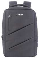 CANYON Laptop backpack for 15.6 inchProduct spec / size(mm): 400MM x300MM x 120MM(+60MM)Grey, Canyon LogoEXTERIOR materials:100% PolyesterInner material (CNS-BPE5GY1)