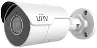 Uniview Видеокамера IP цилиндрическая, уличная, фикс, объектив 4мм, 4MP, Smart IR 50m, Mic, WDR 120dB, Ultra 265/H,264/MJPEG, Easystar, MicroSD, POE