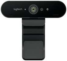 Камера Web Logitech Brio Ultra HD черный 13Mpix (4096x2160) USB3.0 с микрофоном (960-001105 / 960-001107) (960-001105/960-001107)