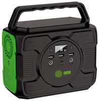 Мобильный аккумулятор Cactus CS-PCS144-EC5 40000mAh 2.1A 2xUSB черный / зеленый