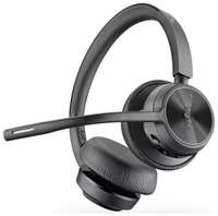 Plantronics Гарнитура беспроводная /  VOYAGER 4320 UC,V4320-M C (COMPUTER& MOBILE) MICROSOFT TEAMS CERTIFIED, USB-A, STEREO BLUETOOTH HEADSET, WITH CHARGE STAN (Voyager 4320-M UC)