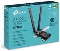 Сетевой адаптер Wi-Fi + Bluetooth TP-Link Archer TX55E AX3000 PCI Express (ант.внеш.съем) 2ант