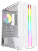 Корпус Powercase Mistral Evo , Tempered Glass, 1x 120mm PWM ARGB fan + ARGB Strip + 3x 120mm PWM non LED fan, ATX (CMIEW-F4S)