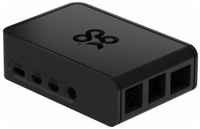 Raspberry Pi 4 Model B Official Case Okdo Slide Series, Black, Retail, для Raspberry Pi 4 Model B (187-3796 / 187-3799)(ASM-1900138-21) RTL {96} (81506