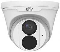 Uniview Видеокамера IP купольная, 1/3 4 Мп КМОП @ 30 к/с, ИК-подсветка до 30м., 0.01 Лк @F2.0, объектив 2.8 мм, DWDR, 2D/3D DNR, Ultra 265, H.265, H