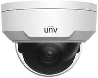 Uniview Видеокамера IP купольная антивандальная, 1/3 4 Мп КМОП @ 30 к/с, ИК-подсветка и подсветка до 30м., EasyStar 0.005 Лк @F1.6, объектив 2.8 мм