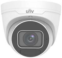 Uniview Видеокамера IP купольная антивандальная, 1/2.7 4 Мп КМОП @ 30 к/с, ИК-подсветка до 50м., LightHunter 0.002 Лк @F1.2, объектив 2.7-13.5 мм мот