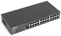 Ruijie Networks Reyee 24-Port 10 / 100 / 1000 Mbps Desktop SwitchPORT:24 10 / 100 / 1000 Mbps RJ45 PortsDesktop Steel Case (RG-ES124GD)