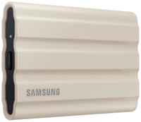 Внешний SSD диск 1.8 1 Tb USB Type-C Samsung T7 Shield белый