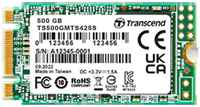 Твердотельный накопитель SSD M.2 Transcend 500Gb MTS425 (SATA3, up to 530 / 480MBs, 3D NAND, 180TBW, 22x42mm) (TS500GMTS425S)